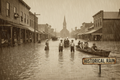 Historical Rain — Street Sign